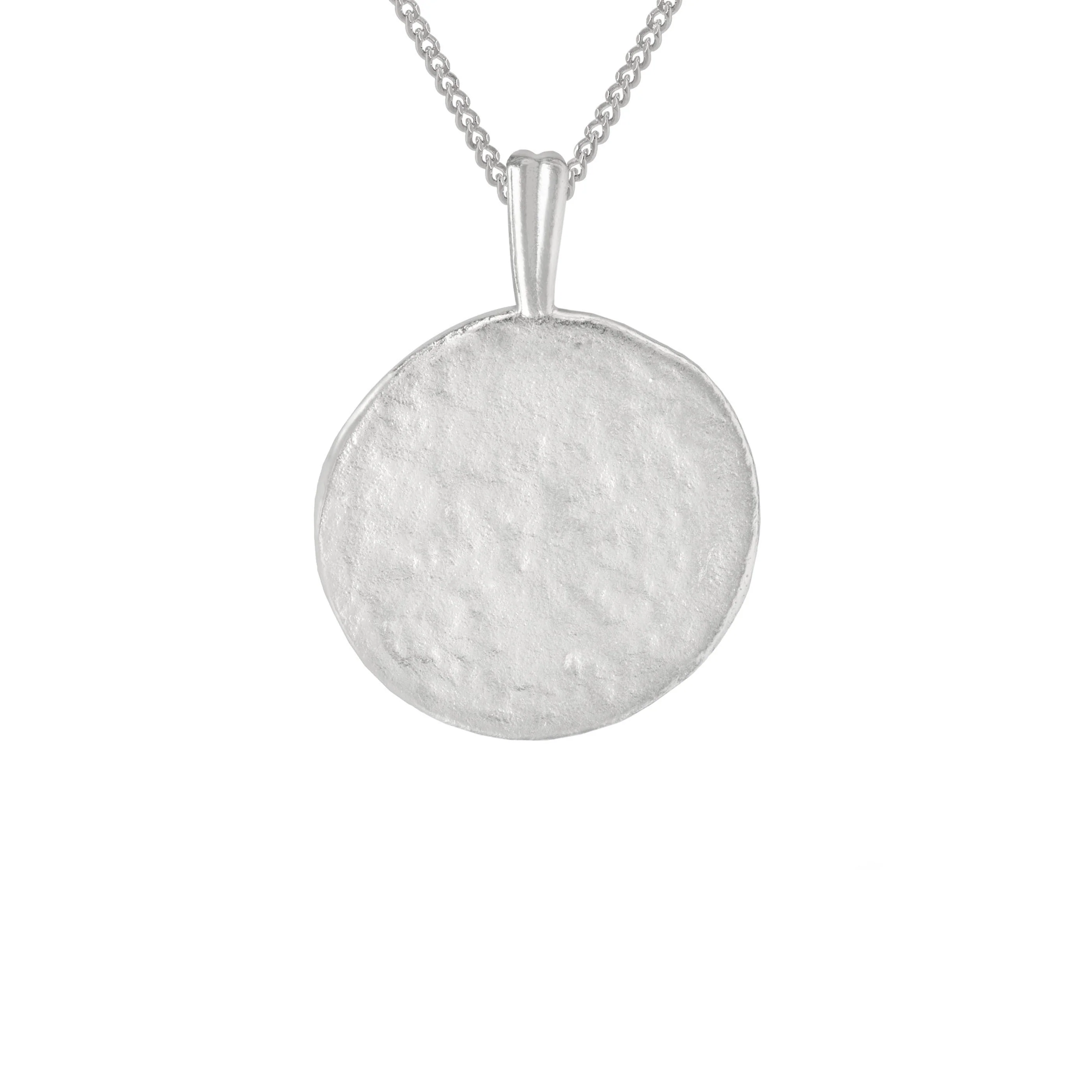 Pisces Zodiac Pendant Necklace in Silver - Image 5