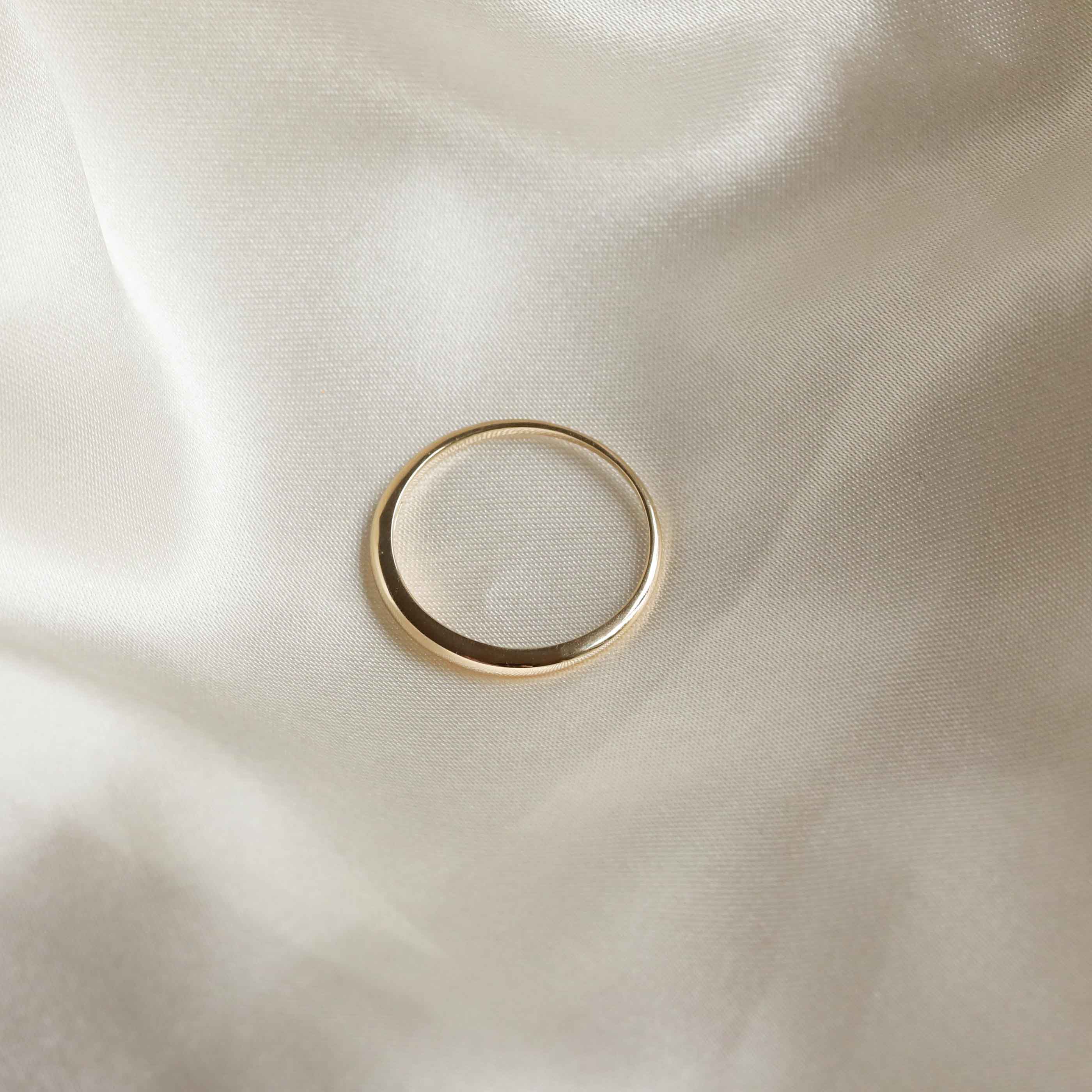 Dome Ring in Solid Gold - Image 3